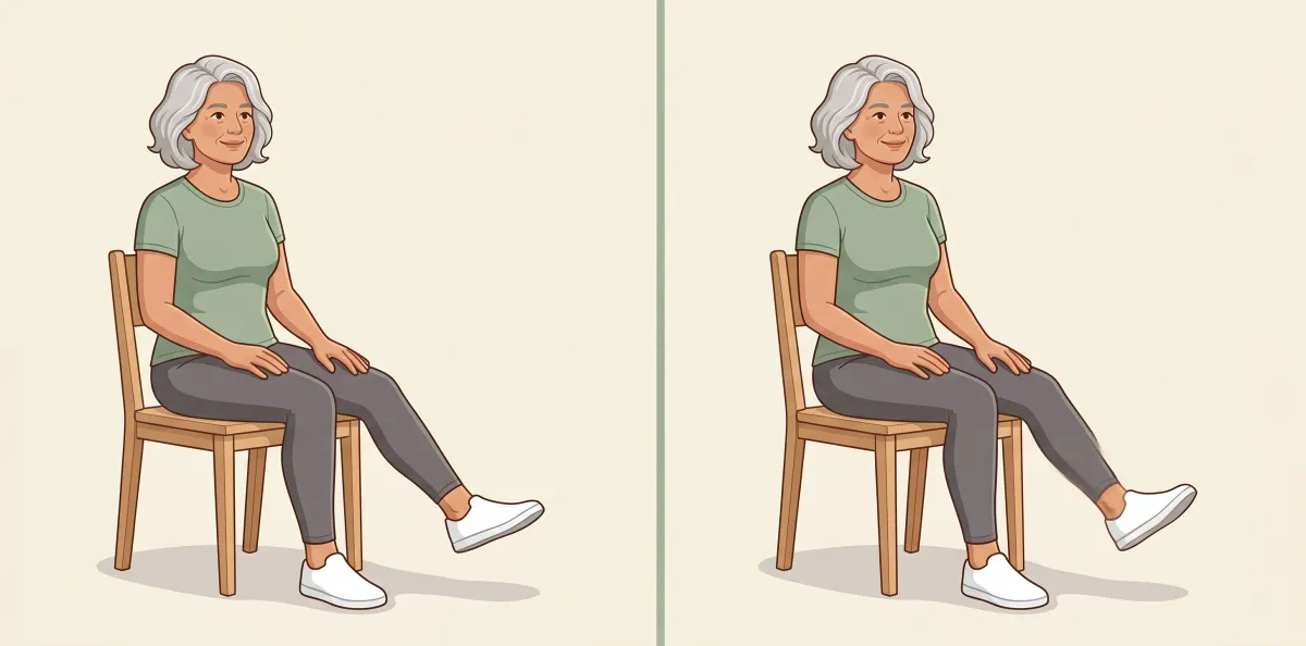 Ankle & foot for seniors — an example before-and-after move